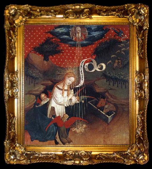 framed  Master Francke Birth of Jesus, ta009-2